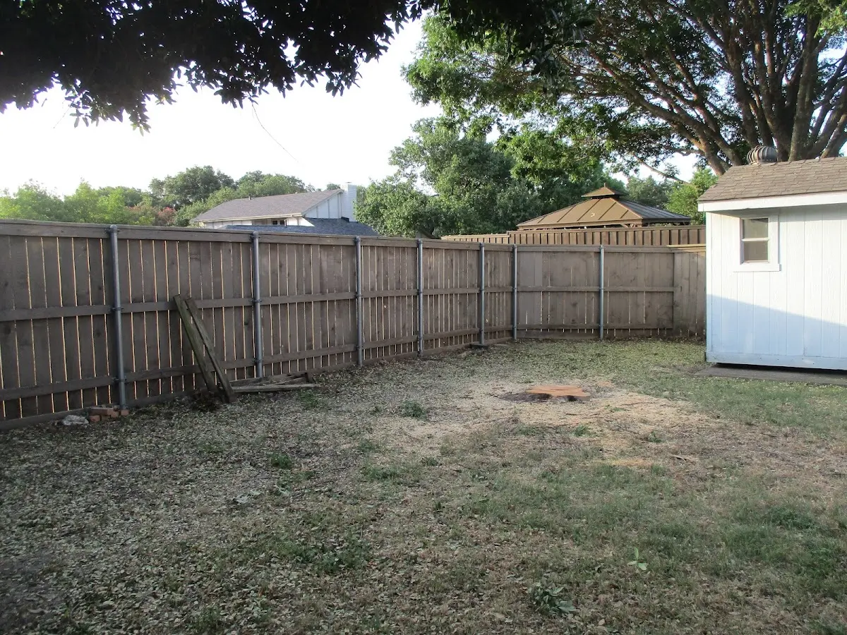 Cleared yard after professional tree removal in Monroeton
